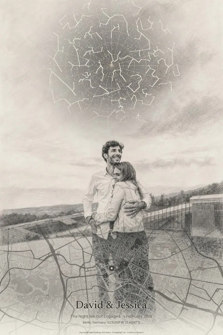 Heirloom Graphite portrait artwork example